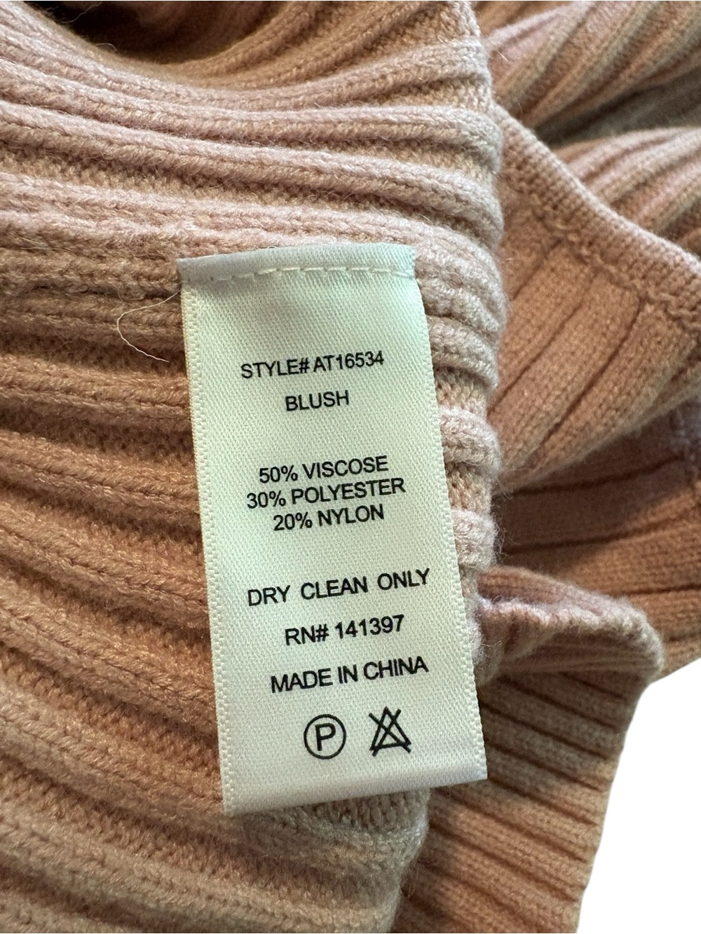 ASTR The Label Ribbed Puff Shoulder Sweater with Open Back - Picture 7 of 8